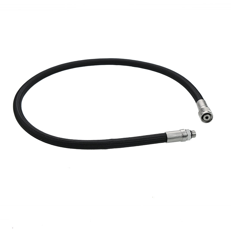 L.P. (Low Pressure) Braided Hose with Stainless Steel Fittings: Flame-Resistant, Kink-Free & Suitable for Recreational Scuba, Marine, Fire & Chemical Industries