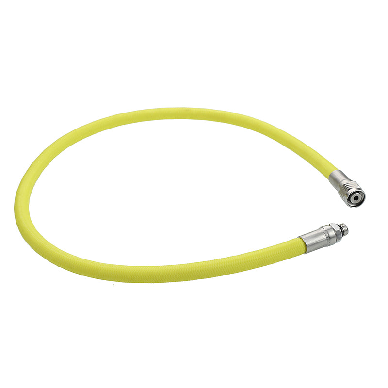 L.P. (Low Pressure) Braided Hose with Stainless Steel Fittings: Flame-Resistant, Kink-Free & Suitable for Recreational Scuba, Marine, Fire & Chemical Industries