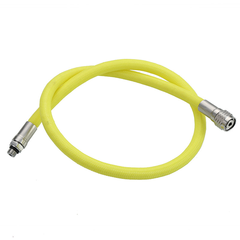 L.P. (Low Pressure) Braided Hose with Stainless Steel Fittings: Flame-Resistant, Kink-Free & Suitable for Recreational Scuba, Marine, Fire & Chemical Industries