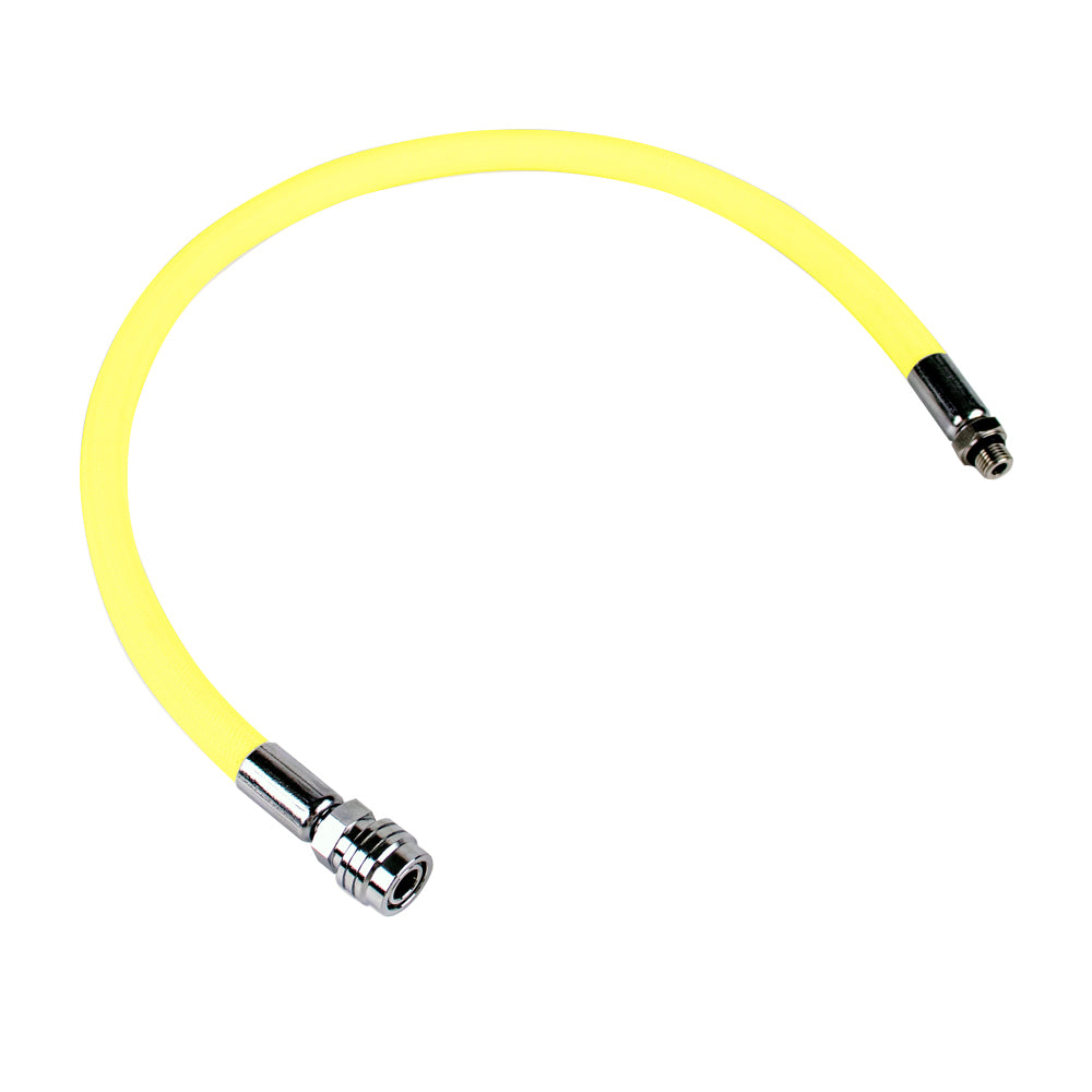 Braided Hose for BC - Scuba Diving: 430 psi Working Pressure with Stainless Steel & Brass Fittings