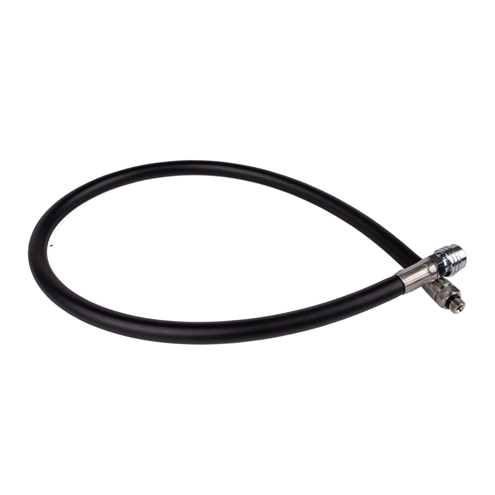 Rubber Hose for BC - Scuba Diving: 430 psi Working Pressure with Stainless Steel & Brass Fittings