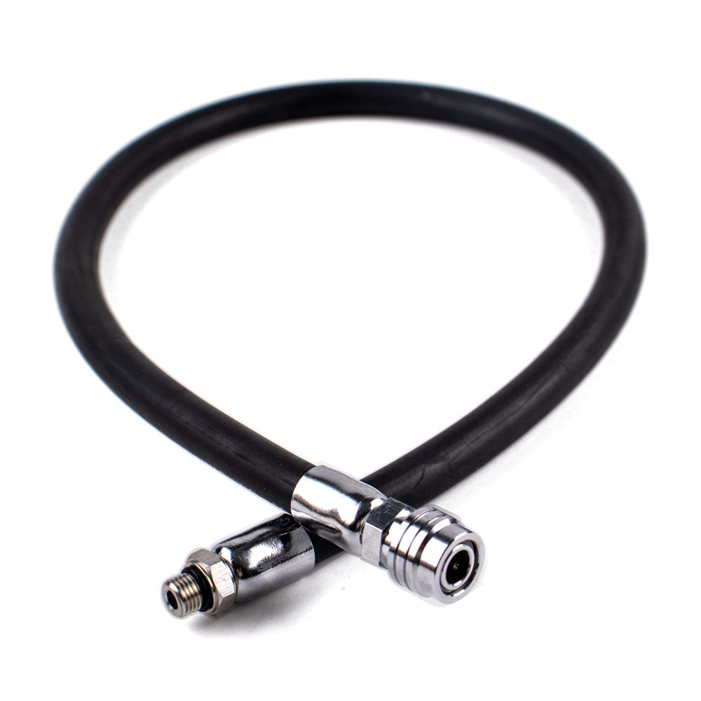 Rubber Hose for BC - Scuba Diving: 430 psi Working Pressure with Stainless Steel & Brass Fittings