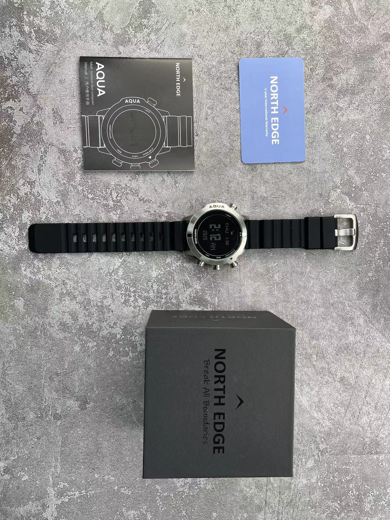 Diving Computer North Edge Aqua - scuba diving computer - freediving computer - great deal