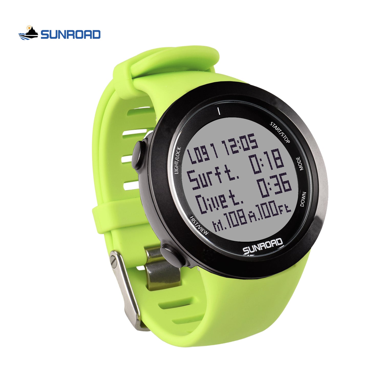 Sunroad scuba diving computer rechargable