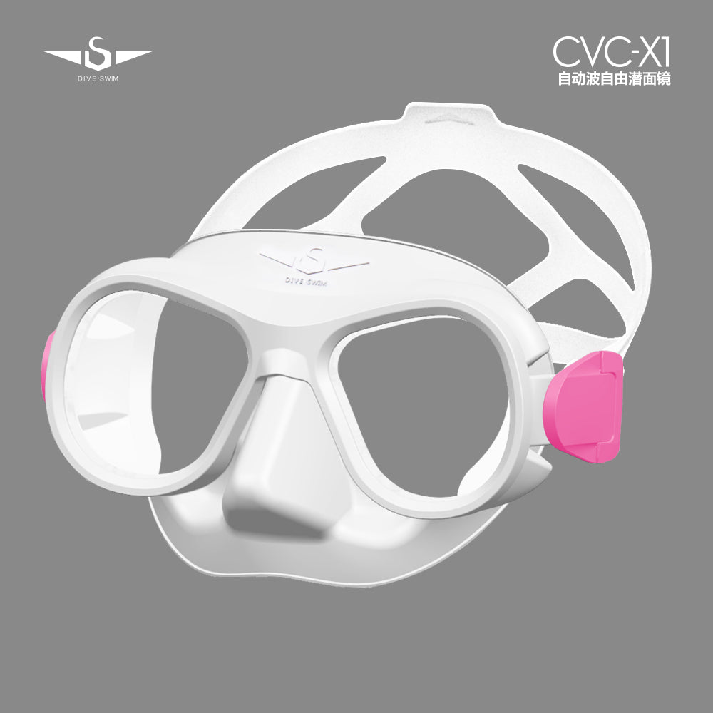 Freediving mask- Equalize free to 15m - Low volume mask - DIVESWIM