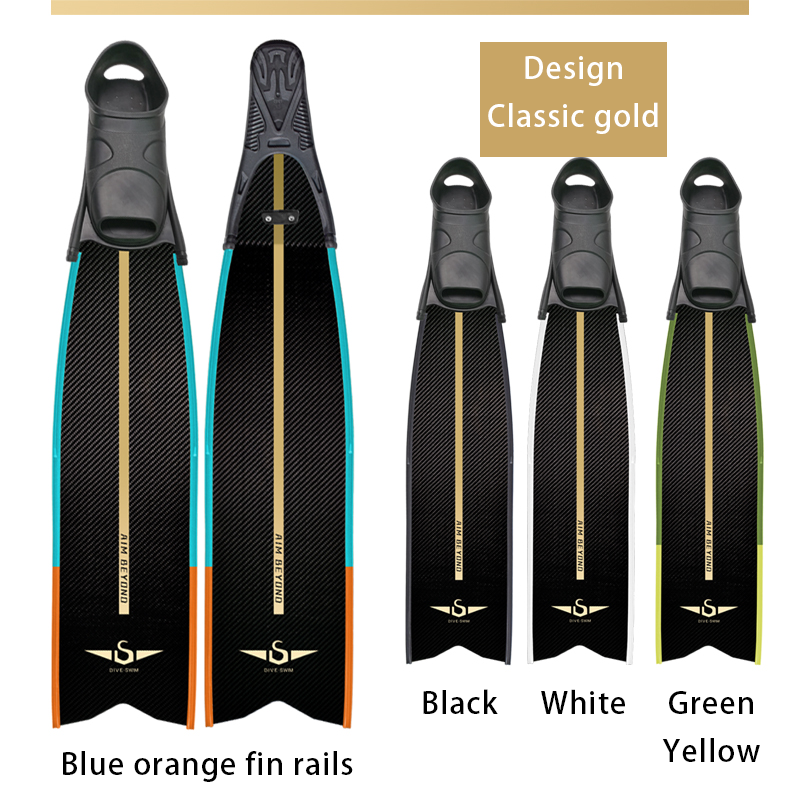 Freediving Carbon Fins - Long fin - FF201 - DIVESWIM