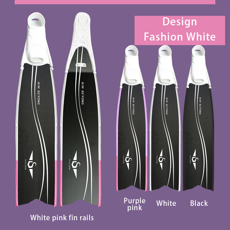 Freediving Carbon Fins - Long fin - FF201 - DIVESWIM