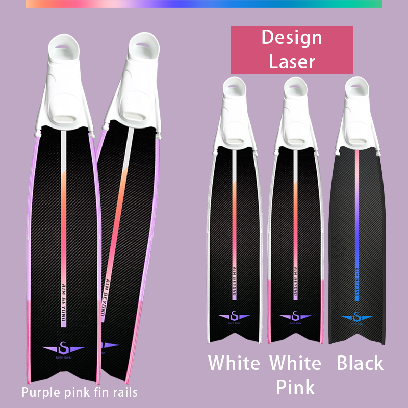 Freediving Carbon Fins - Long fin - FF201 - DIVESWIM