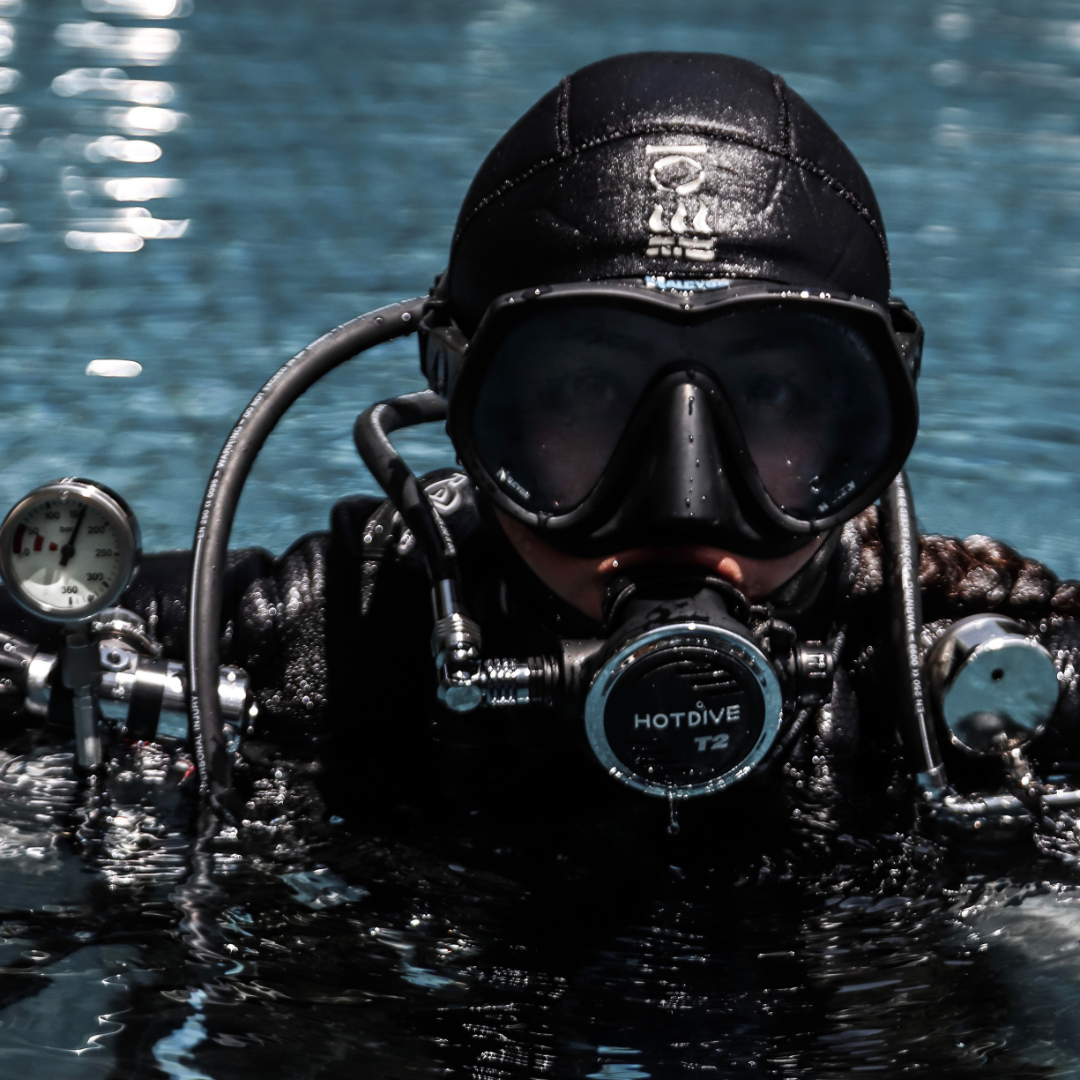 Hotdive ST2 Scuba Regulator Set - First Stage & Second Stage Regulator