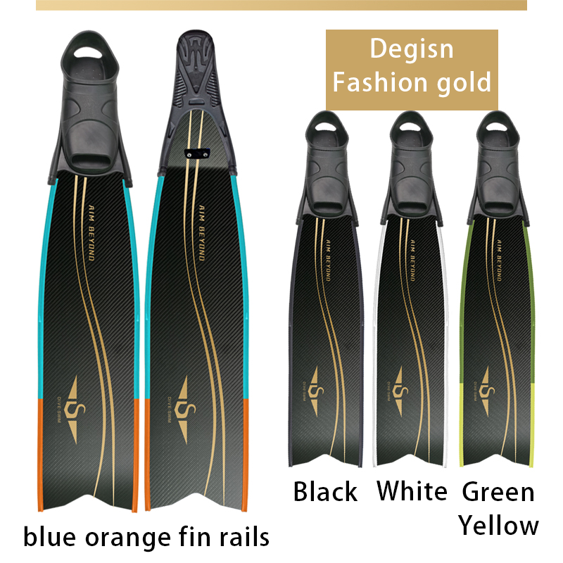 Freediving Carbon Fins - Long fin - FF201 - DIVESWIM