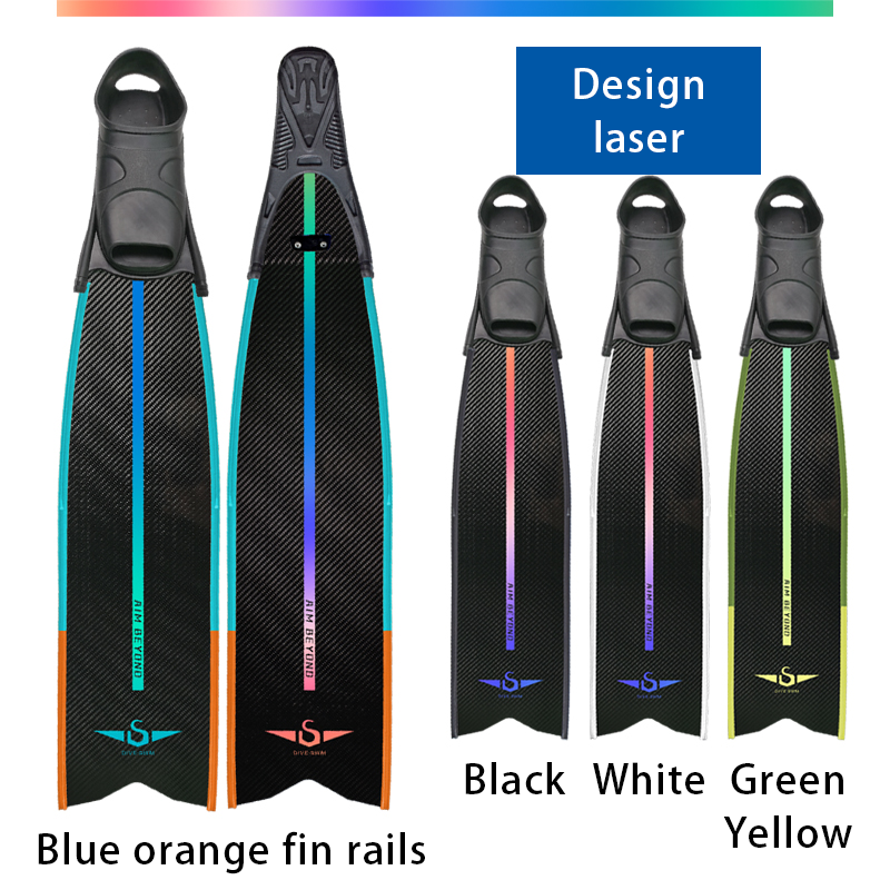 Freediving Carbon Fins - Long fin - FF201 - DIVESWIM