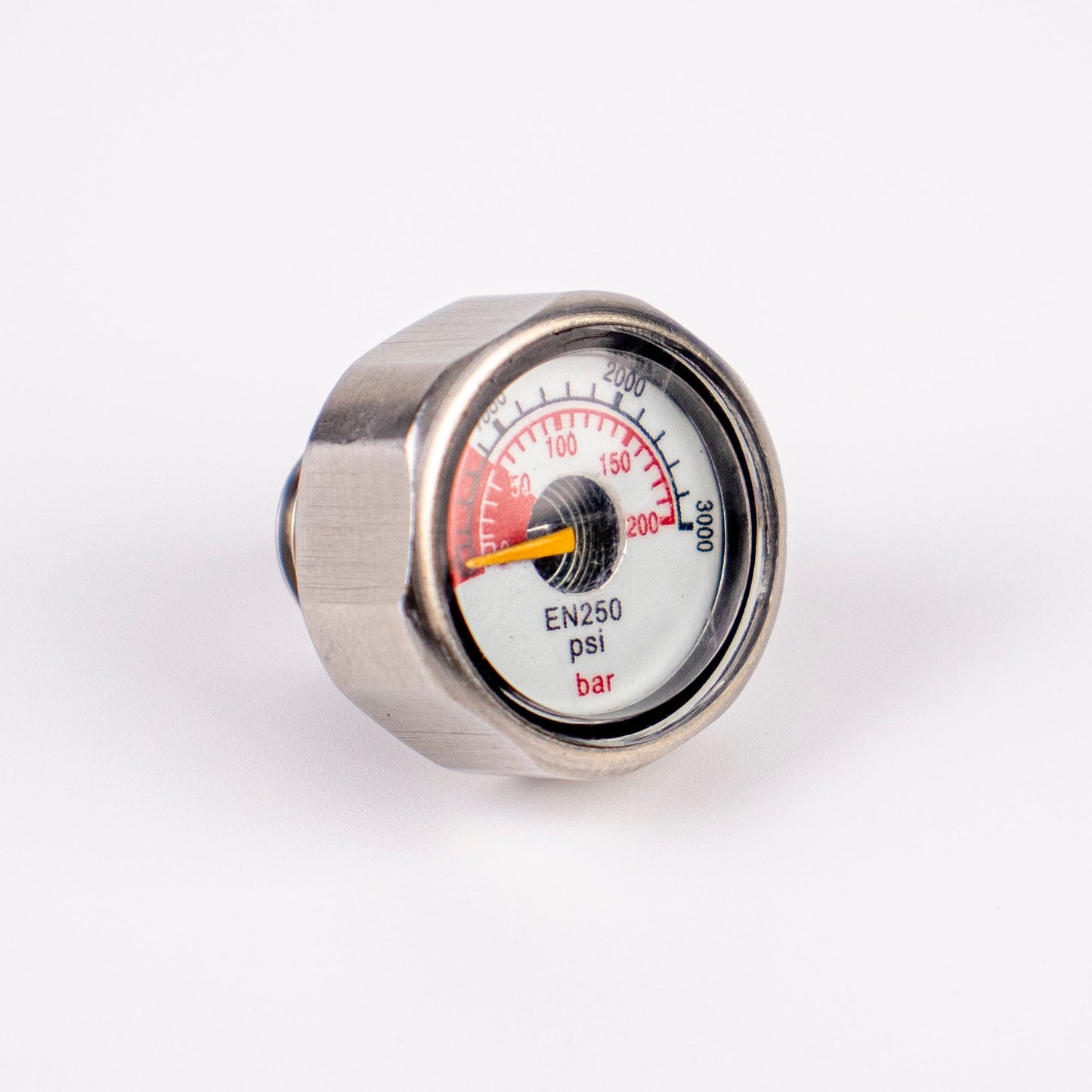 Large Dial Pony Bottle Pressure Gauge