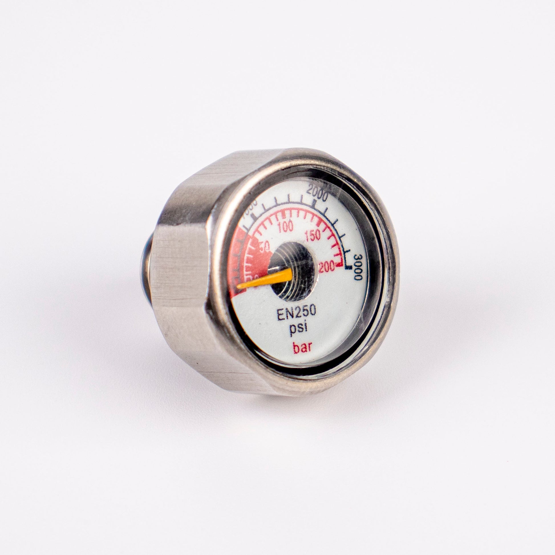 Large Dial Pony Bottle Pressure Gauge