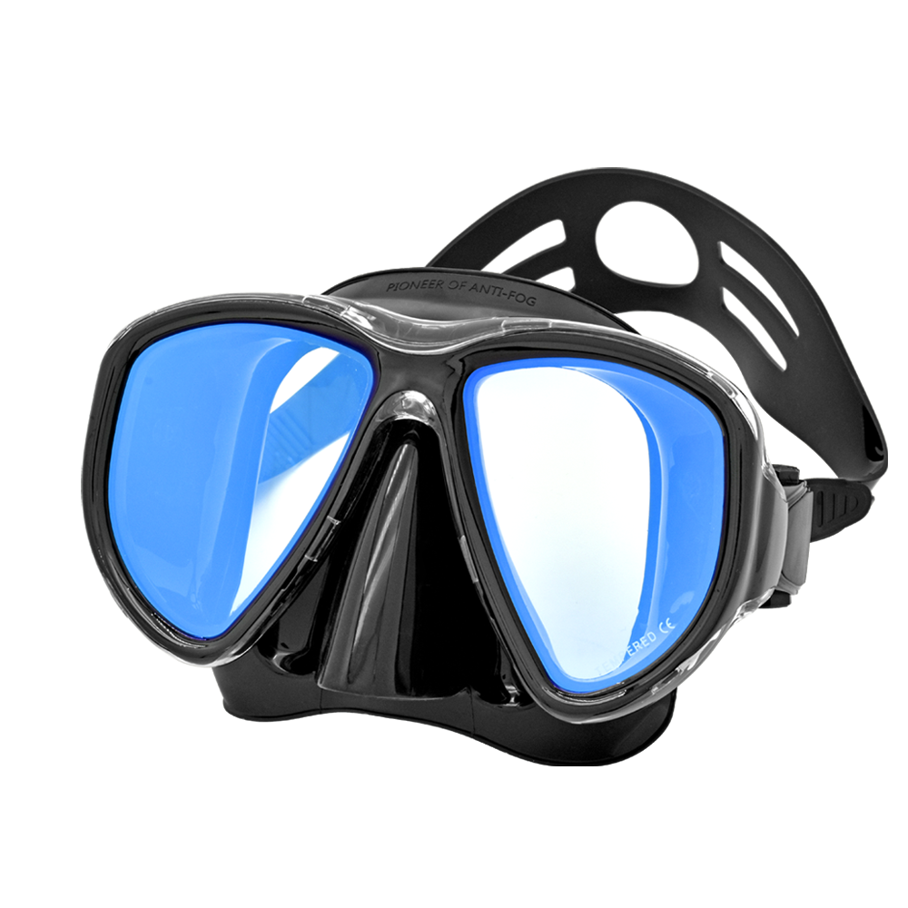 Scuba Diving Mask - Antifog - Equalization Free - Uv750 - Paf-x1 - Div 