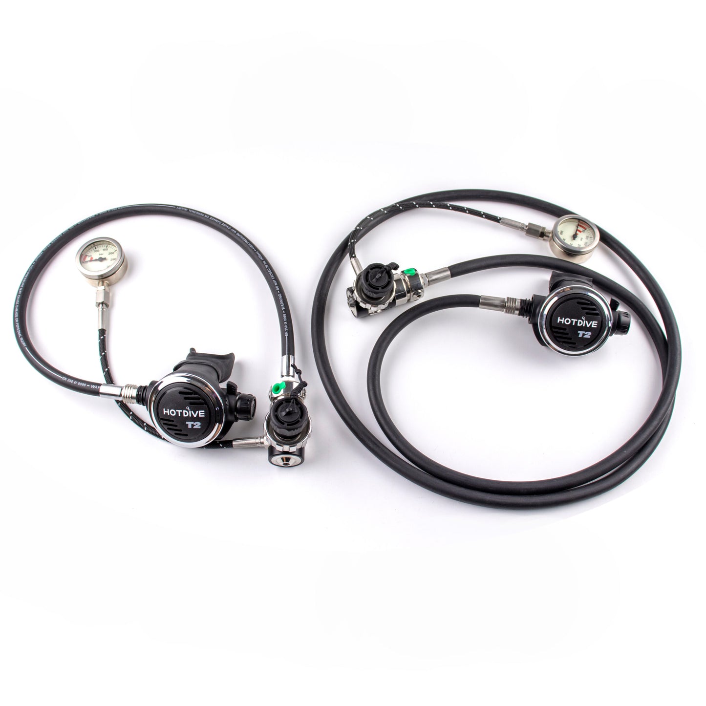 sidemount regulator set