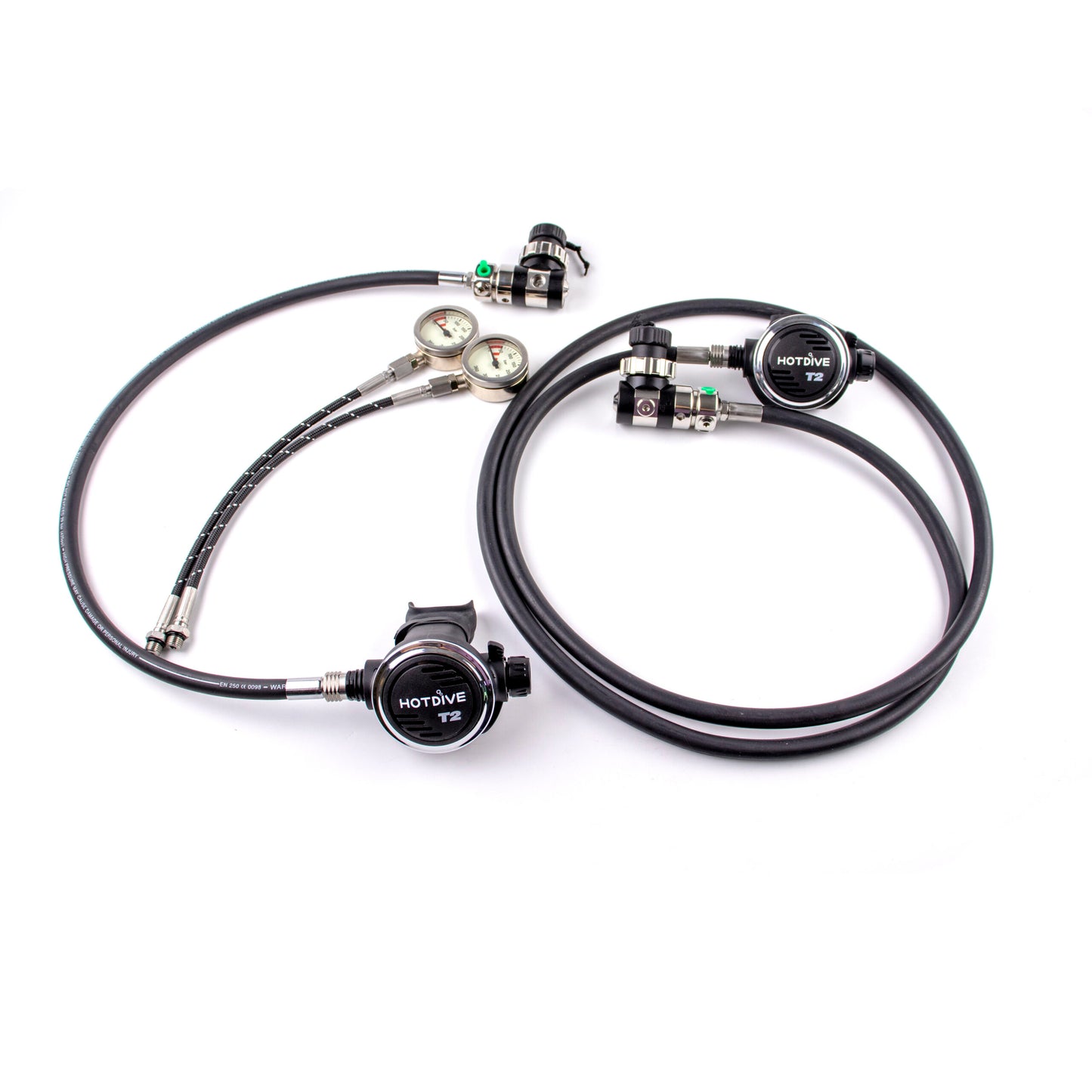 sidemount regulator set